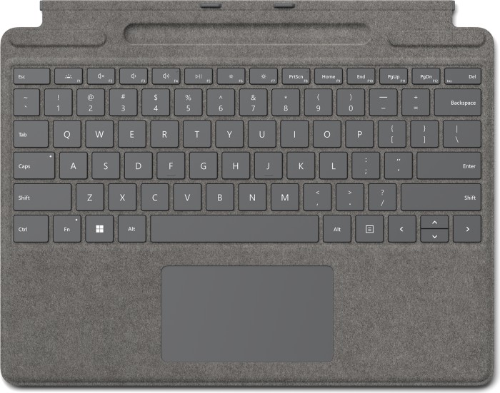 Microsoft Surface Pro Signature Keyboard Platin, DE