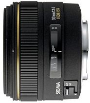 Sigma AF 30mm 1.4 EX DC HSM für Canon EF schwarz