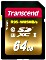 Transcend Extreme R95/W85 SDXC 64GB, UHS-I U3, Class 10 (TS64GSDU3X)