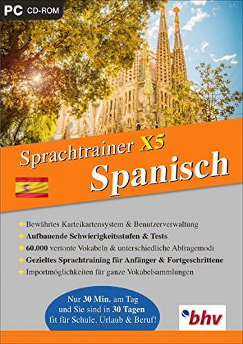 bhv trener wymowy X5 hiszpański (niemiecki) (PC)