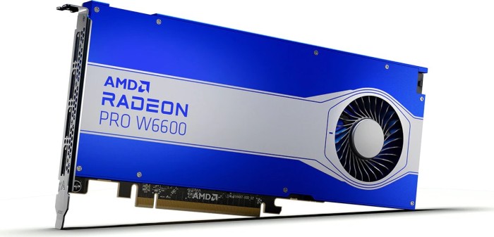 AMD Radeon Pro W6600, 8GB GDDR6, 4x DP