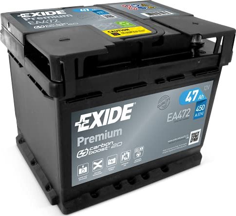 EXAKT EFB Batterie 90Ah 12V 800A/EN Start Stop Batterie ersetzt 70Ah 75Ah 80Ah  Autobatterie Starterbatterie : : Auto & Motorrad