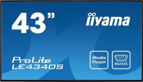 iiyama ProLite LE4340S-B1, 43"