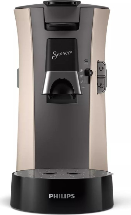 Philips Senseo Select CSA240/30 Kaffeepadmaschine – Kaffeestärkewahl Plus, Memo-Funktion, aus recyce