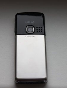 Nokia 6300 czarny-srebrny