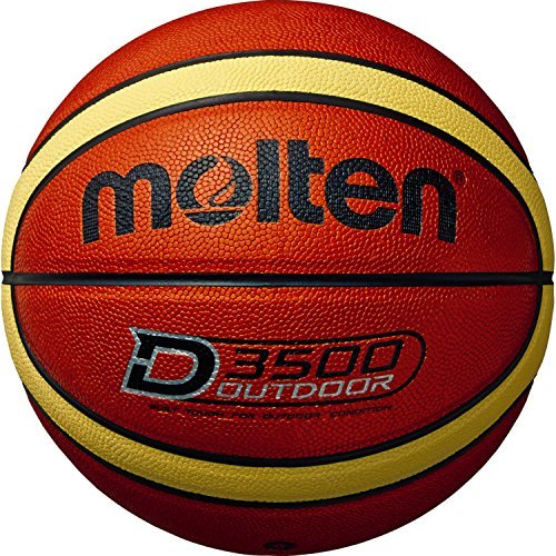Molten B6D3500 piłka do koszykówki pomarańczowy/kremowy