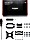 Noctua NM-M1-MP78 chromax.black Mounting Kit, Socket AM5/AM4/1851/1700/1200/115x zestaw do montażu