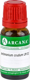 Arcana Antimonium crudum LM 3 Dilution, 10ml