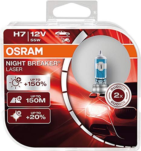 Osram Night Breaker Laser H7 55W +150%, 2er-Pack Box ab € 18,80 (2024)