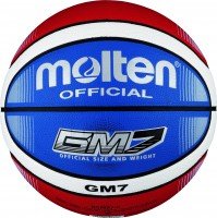 Molten BGMX5 piłka do koszykówki niebieski/czerwony/biały
