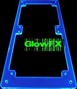 A.C.Ryan RadGrillz GlowFX 2x120mm akryl UVBlue