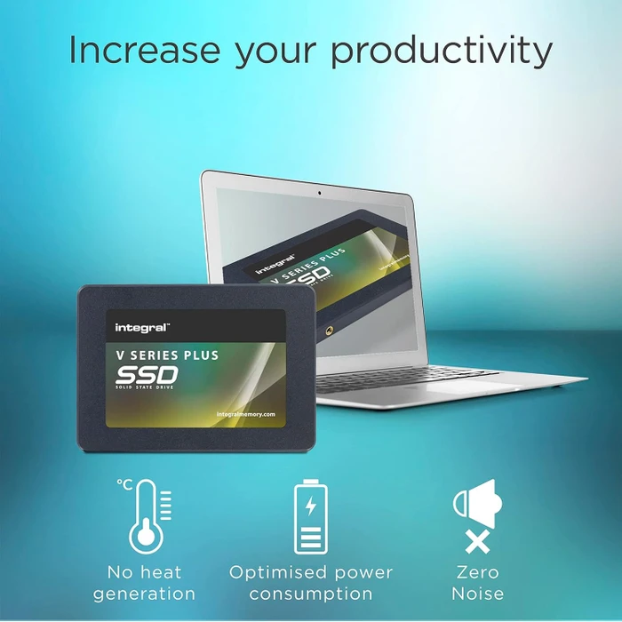 Integral V Series 2 SSD 960GB Interno - SATA III 2.5 Pollici - Lettura 530MB/s, Scrittura 500MB/s