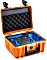B&W International Outdoor Case Typ 3000 orange mit DJI Mavic Air 2 Einsatz schwarz (3000/O/MavicA2)