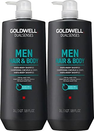 Goldwell Dualsenses Men Hair & Body Shampoo, 1000ml