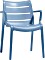 Best Freizeitmöbel Texas krzesło do sztaplowania jasnoniebieski (18100620)