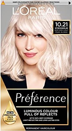 L'Oréal Récital Préférence Haarfarbe 10.21 Platinperlmuttblond