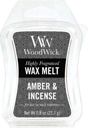 WoodWick Amber & incense Duftkerze