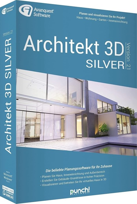 Punch! Software Architekt 3D 21 Silver (deutsch) (PC)