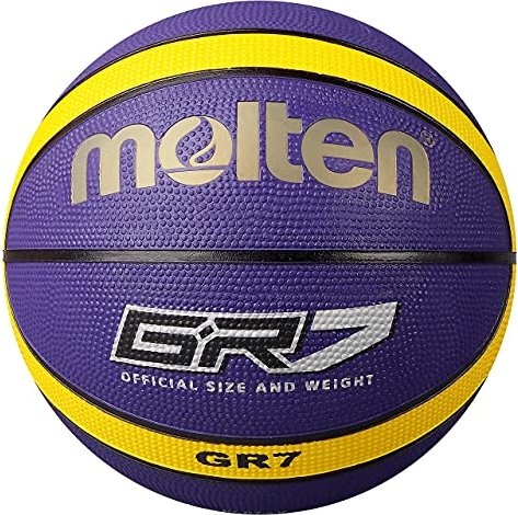 Molten BGR7 piłka do koszykówki fioletowy/żółty