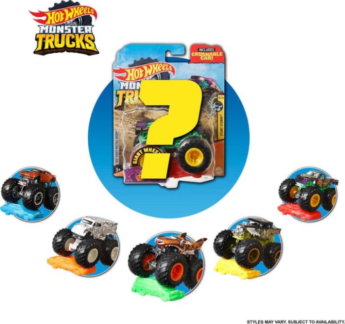 Mattel Hot Wheels Monster Trucks 1:64 (verschiedene  ...