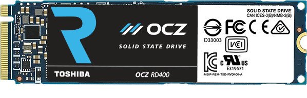 Toshiba OCZ RD400 1TB, M.2 2280/M-Key/PCIe 3.0 x4