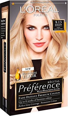 L'Oréal Récital Préférence Haarfarbe 9.13 Facettenreiches hellgoldblond