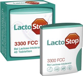 Hübner LactoStop 3300 FCC Tabletten, 40 Stück
