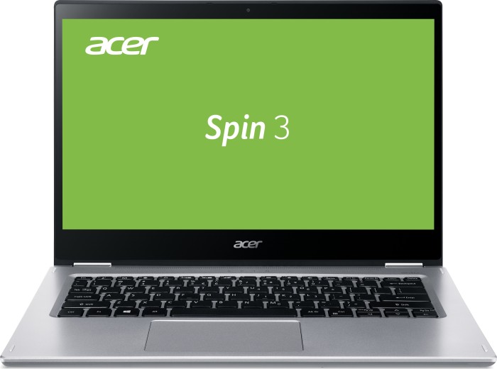 Acer Spin 3 SP314-54N-57C3 silber, Core i5-1035G4, 8GB RAM, 256GB SSD, DE