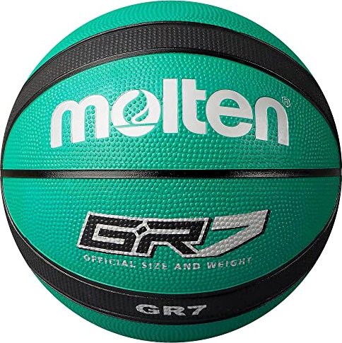 Molten BGR7 piłka do koszykówki zielony/czarny