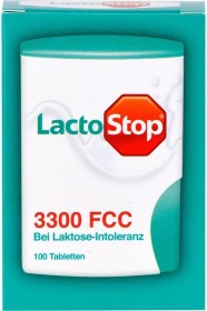 Hübner LactoStop 3300 FCC Tabletten, 100 Stück