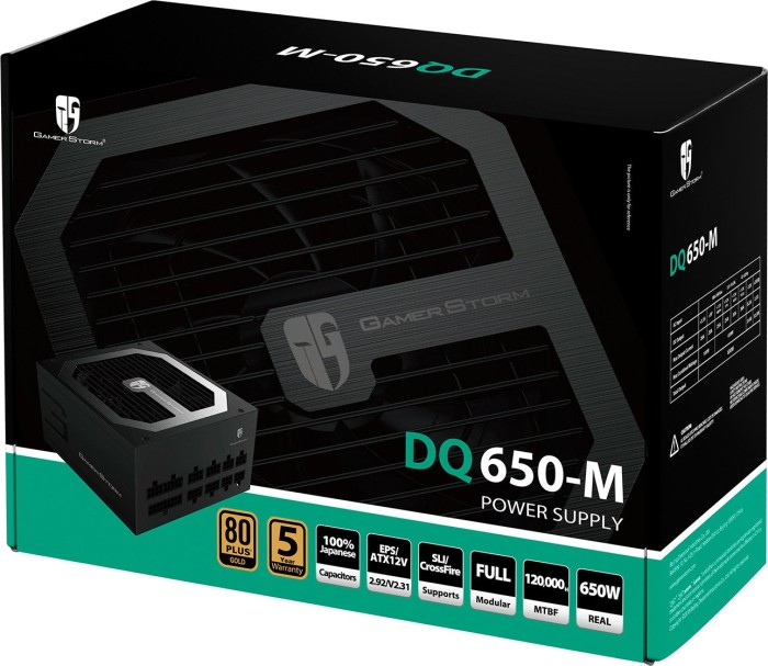 DeepCool GamerStorm DQ650-M 650W ATX 2.31