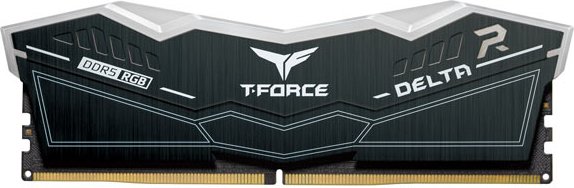 TeamGroup T-Force DELTA RGB czarny DIMM Kit 32GB, DDR5-6200, CL38-38-38-78, on-die ECC