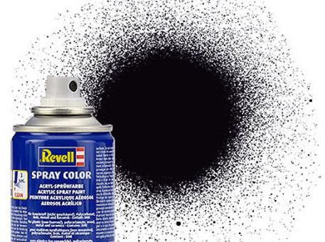 Revell spray black, matowy