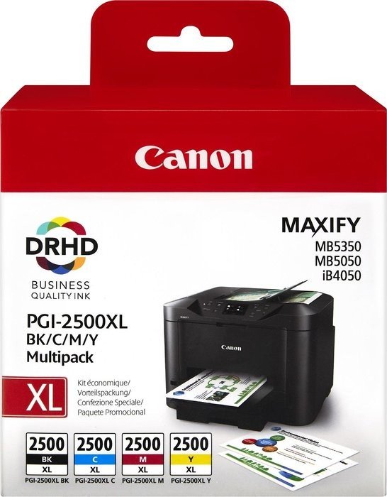 Canon Tinte PGI-2500XL BK/C/M/Y Multipack