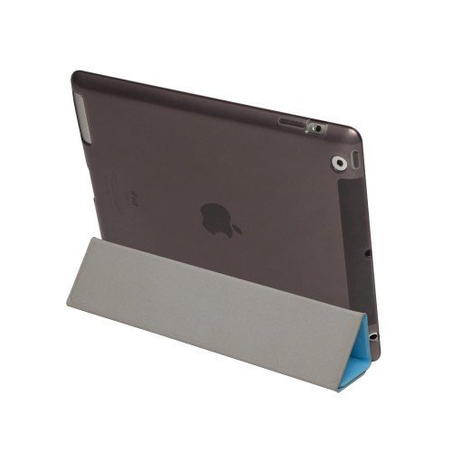 V7 Soft-Touch Snap-on Backcover do iPada 2/3/4 przeźroczysty smoke