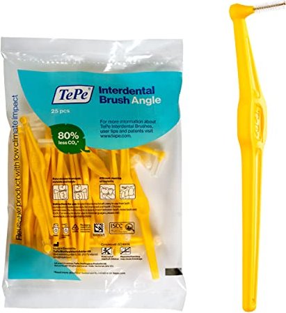 TePe Angle Interdentalbürste gelb, 25 Stück