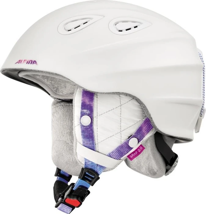 Produktbild von Skihelm Alpina Grap 2.0 Le White Diamonds Matt Damen