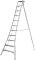 Niwaki EN Pro Adjustable Alu Stehleiter 11 Stufen