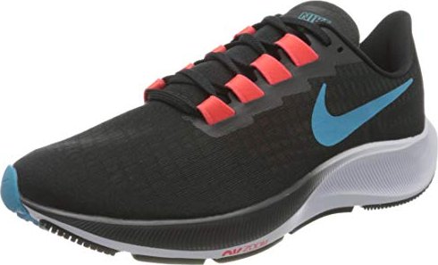 Nike Air Zoom Pegasus 37 off-noir/bright crimson/black/light blue fury (Herren)