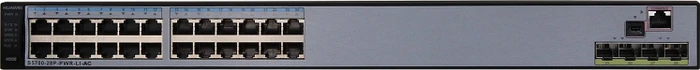 Huawei Softswitch Rack Huawei S5700LI Rackmount Gigabit Smart Switch, 24x RJ-45, 4x SFP, PoE+ ...