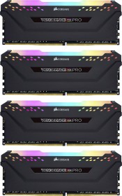 Corsair Vengeance RGB PRO schwarz DIMM Kit 32GB, DDR4-3200, CL16-18-18-36