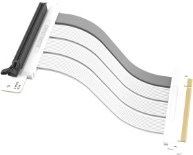 Cooler Master MasterAccessory Riser Cable PCIe 4.0 x16, White Edition, weiß, 200mm