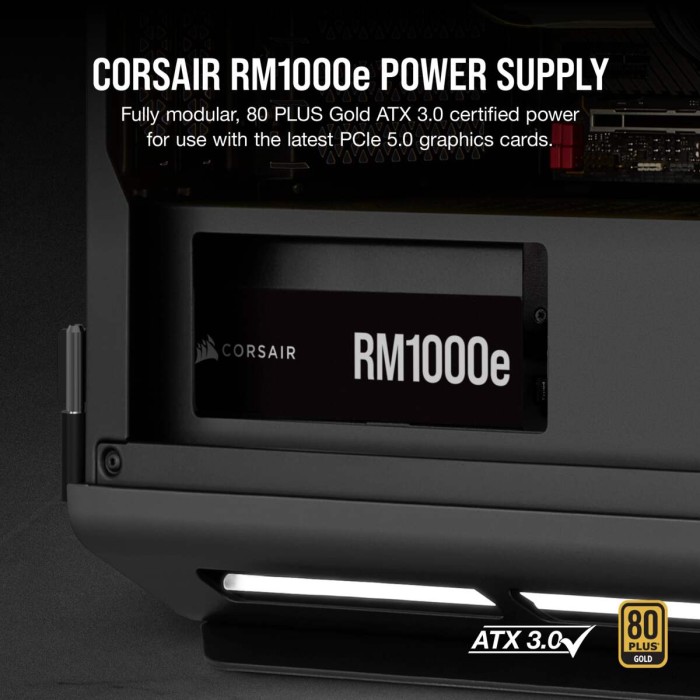 Corsair RMe Series 2023 RM1000e 1000W ATX 3.0