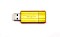 gelb 8GB USB A 2 0