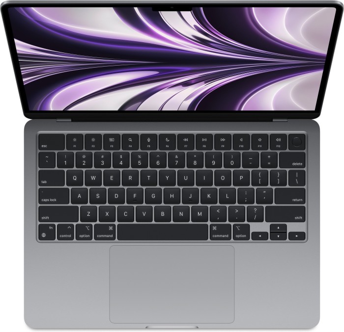 Apple MacBook Air Space Gray, M2 - 8 Core CPU / 8 Core GPU, 16GB RAM, 512GB SSD, DE
