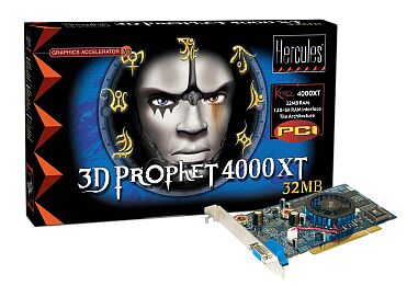 Hercules 3D Prophet 4000 XT, Kyro, 32MB, PCI, retail