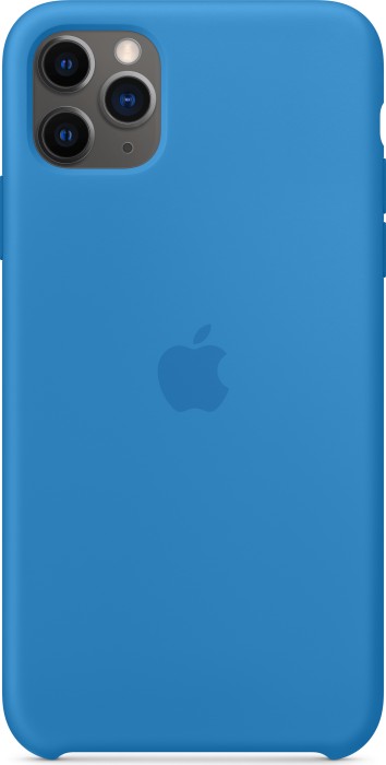 Apple Silikon Case für iPhone 11 Pro Max surfblau