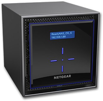 Netgear ReadyNAS RN424 8TB, 2x Gb LAN