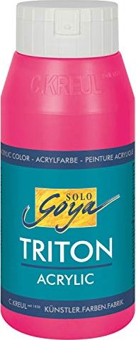 Kreul Solo Goya Triton Acrylic 750ml, fluoreszierend pink