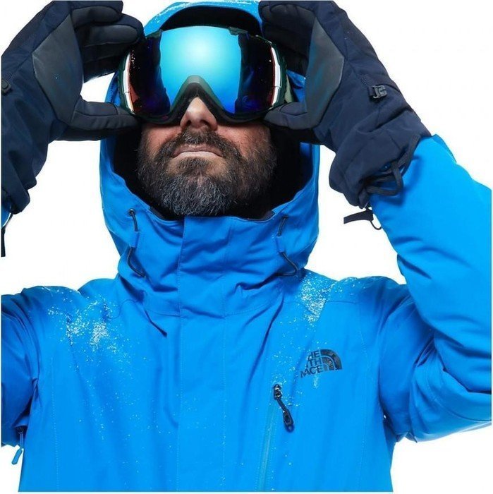 the north face descendit ski jacket in blue